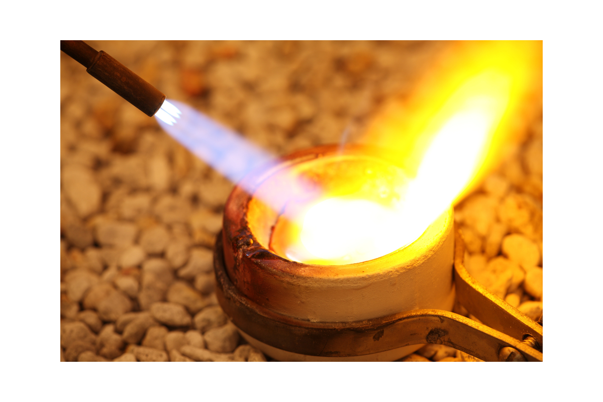 Comment faire pour fondre de l'or