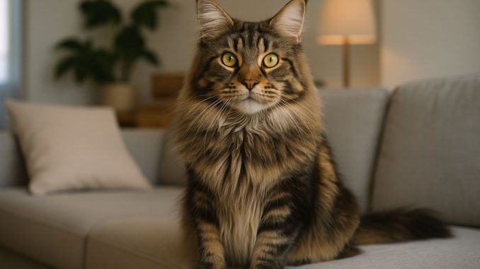 Pourquoi le Maine Coon est un des chats préférés des Français ?